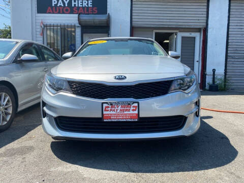 2016 Kia Optima for sale at Buy Here Pay Here Auto Sales in Newark NJ