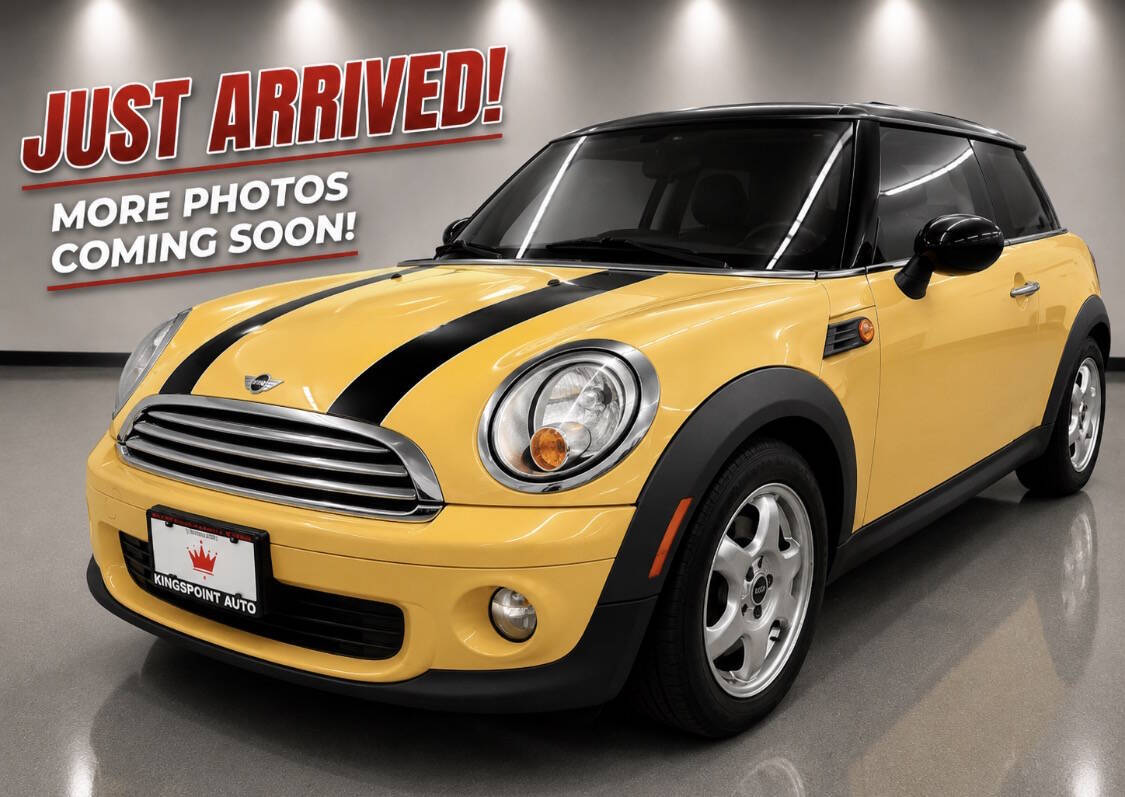 Yellow 2009 MINI Cooper Base Base 2dr Hatchback 1