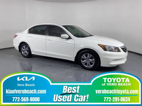 2012 Honda Accord for sale at PHIL SMITH AUTOMOTIVE GROUP - Toyota Kia of Vero Beach in Vero Beach FL