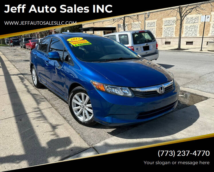 2012 Honda Civic for sale at Jeff Auto Sales INC in Chicago IL