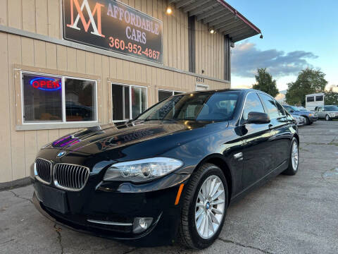 2012 BMW 5 Series for sale at M & A Affordable Cars in Vancouver WA
