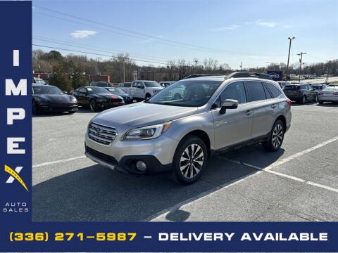 2017 Subaru Outback for sale at Impex Auto Sales in Greensboro NC