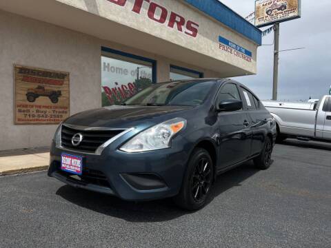 2016 Nissan Versa for sale at Discount Motors in Pueblo CO