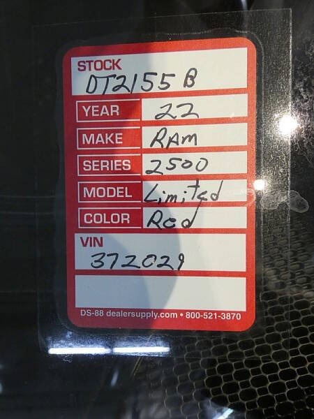 2022 RAM 2500 Limited