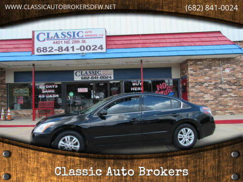 2010 Nissan Altima for sale at Classic Auto Brokers in Haltom City TX