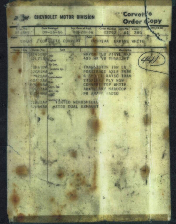 1967 Chevrolet Corvette