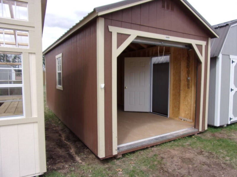  10 x 20 utility w/garage pkg for sale at Extra Sharp Autos in Montello WI
