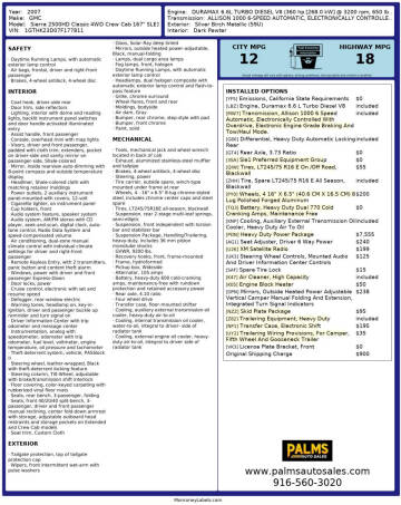 2007 GMC Sierra 2500HD Classic