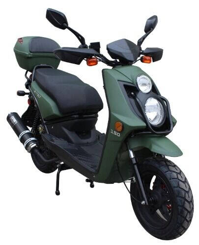 2019 Nitro 150cc Matte Finish 4 Stroke Moped Scooter