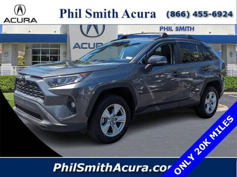2021 Toyota RAV4 for sale at PHIL SMITH AUTOMOTIVE GROUP - Phil Smith Acura in Pompano Beach FL