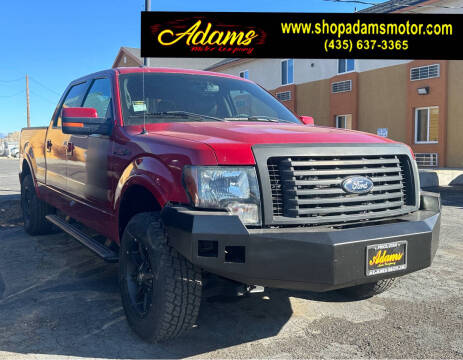 2012 Ford F-150 for sale at Adams Motors in Price UT