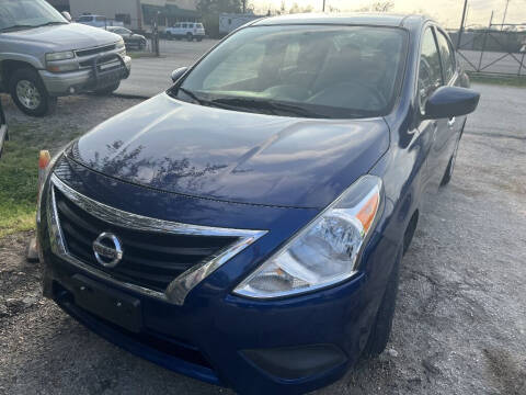 2019 Nissan Versa for sale at SCOTT HARRISON MOTOR CO in Houston TX