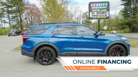 2020 Ford Explorer for sale at Leavitt Brothers Auto in Hooksett NH