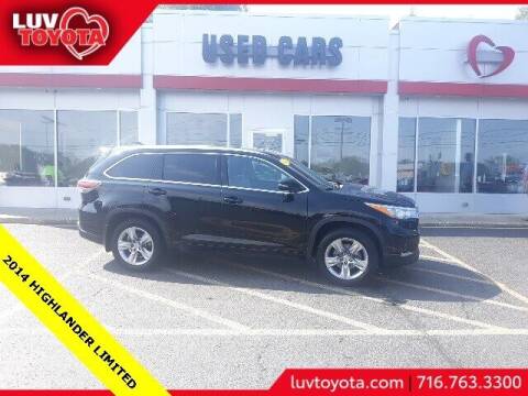 2014 Toyota Highlander for sale at Shults Toyota in Bradford PA