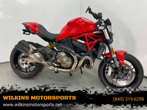 2016 Ducati Monster 821 for sale at WILKINS MOTORSPORTS in Brewster NY