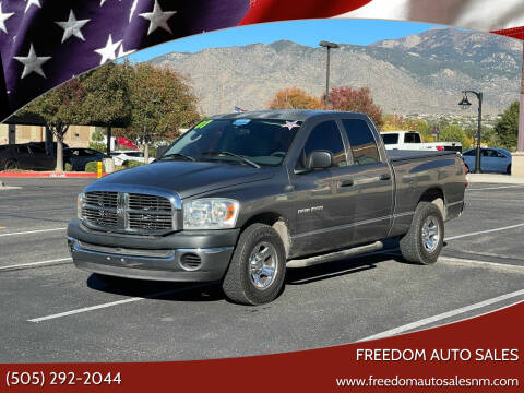 2007 Dodge Ram 1500 for sale at Freedom Auto Sales in Albuquerque NM