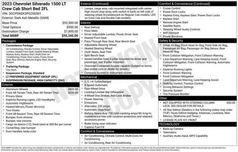 2023 Chevrolet Silverado 1500 LT