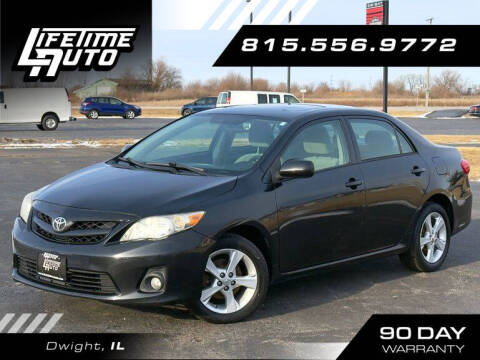 2011 Toyota Corolla for sale at Lifetime Auto in Dwight IL