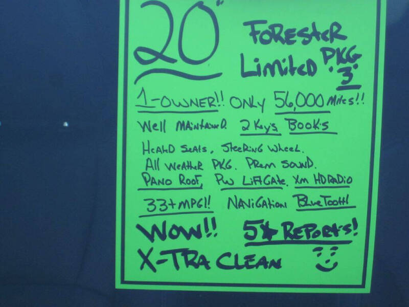 2020 Subaru Forester Limited