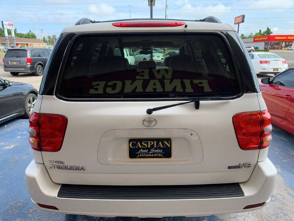 2003 Toyota Sequoia for sale at Caspian Auto Sales in Oklahoma City, OK