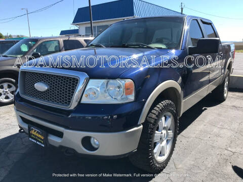 2007 Ford F-150 for sale at Adams Motors Sales in Price UT