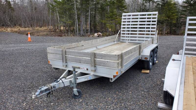 2012 Triton 7x16 7K Aluminum Utility for sale at Trailer World in Brookfield NS