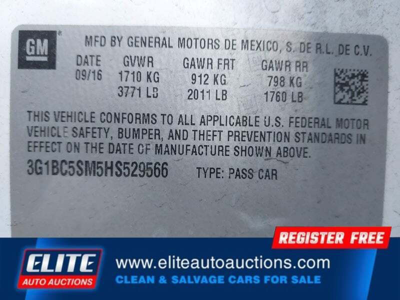 2017 Chevrolet Cruze LS Auto