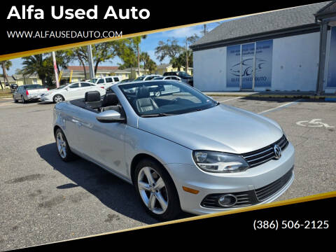2012 Volkswagen Eos for sale at Alfa Used Auto in Holly Hill FL