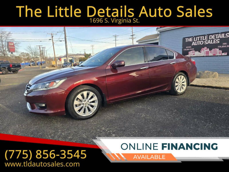 2014 Honda Accord for sale at The Little Details Auto Sales in Reno NV