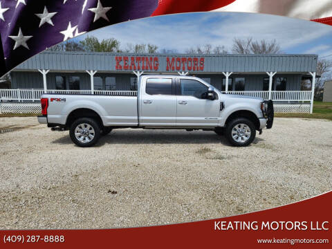 2019 Ford F-350 Super Duty for sale at KEATING MOTORS LLC in Sour Lake TX
