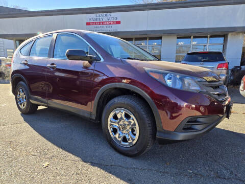 2013 Honda CR-V for sale at Landes Family Auto Sales in Attleboro MA