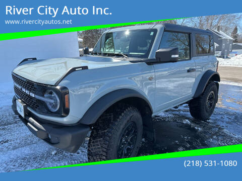 2022 Ford Bronco for sale at River City Auto Inc. in Fergus Falls MN
