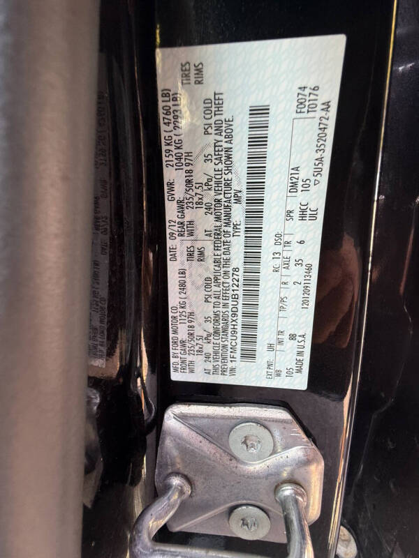 2013 Ford Escape SEL