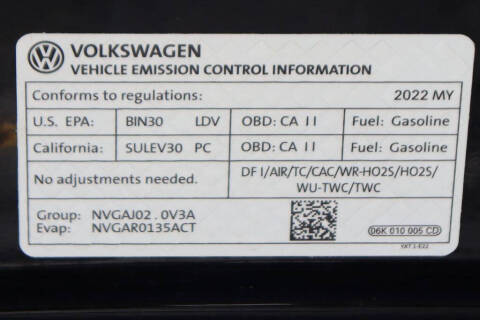 2022 Volkswagen Tiguan SE