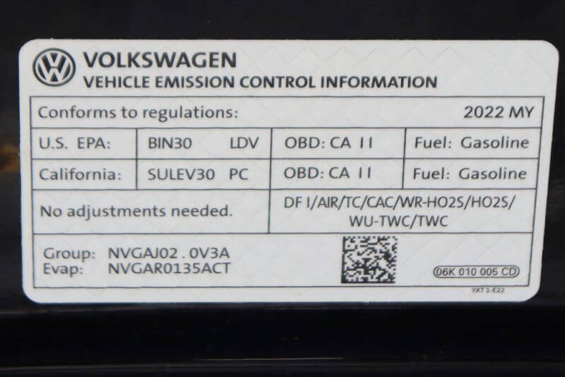 2022 Volkswagen Tiguan SE