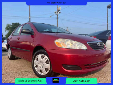 2006 Toyota Corolla for sale at Action Auto Specialist in Norfolk VA
