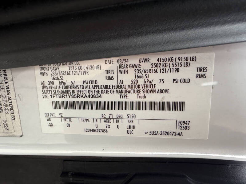2024 Ford Transit 250