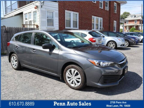 2021 Subaru Impreza for sale at Penn Auto Sales in West Lawn PA