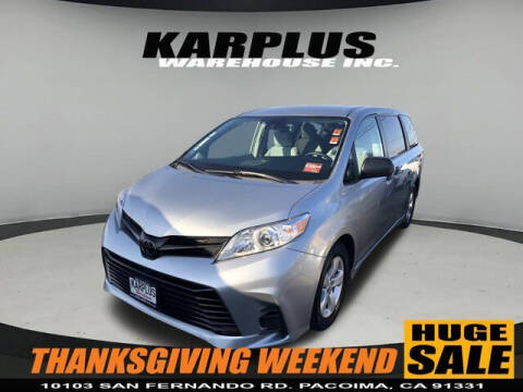 2019 Toyota Sienna for sale at Karplus Warehouse in Pacoima CA