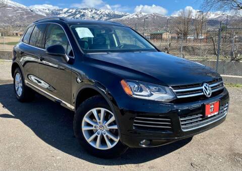 2013 Volkswagen Touareg for sale at The Car-Mart in Bountiful UT