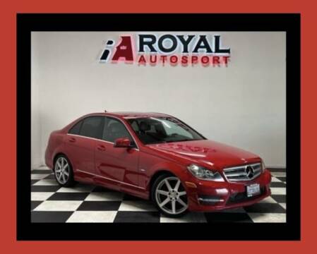 2012 Mercedes-Benz C-Class for sale at Royal AutoSport in Elk Grove CA