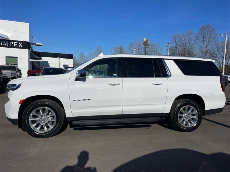 Used 2023 Chevrolet Suburban Premier with VIN 1GNSKFKDXPR448104 for sale in Reidsville, NC