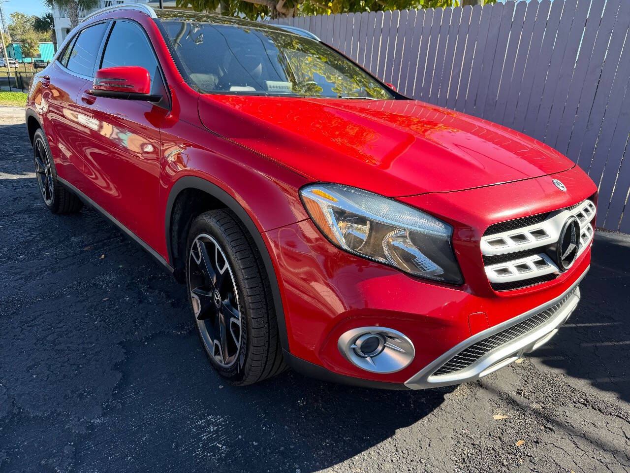 Red 2019 Mercedes-Benz GLA GLA 250 GLA 250 4dr SUV 1