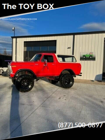 1979 Ford Bronco for sale at The TOY BOX in Poplar Bluff MO