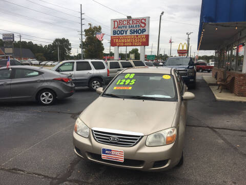2008 Kia Spectra for sale at Deckers Auto Sales Inc in Fayetteville NC