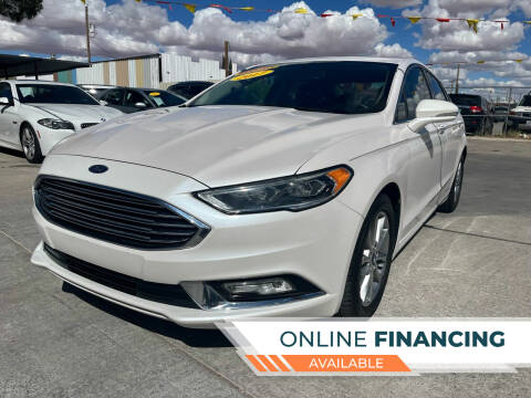 2017 Ford Fusion for sale at Kid Motors Inc in El Paso TX