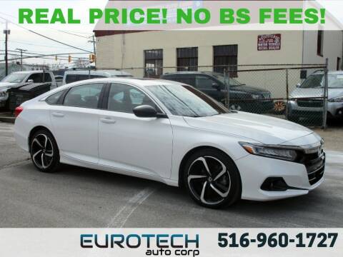 2021 Honda Accord for sale at EUROTECH AUTO CORP in Island Park NY