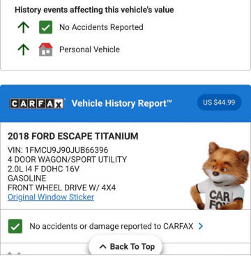 2018 Ford Escape Titanium