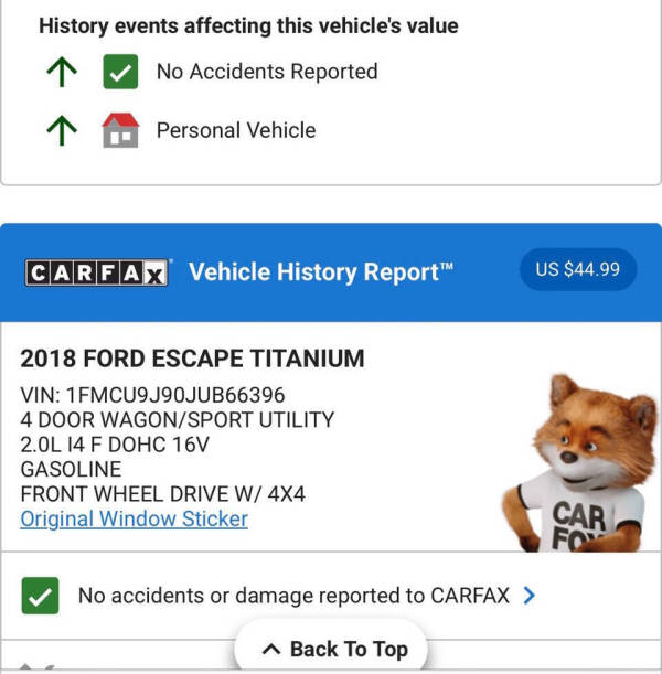 2018 Ford Escape Titanium