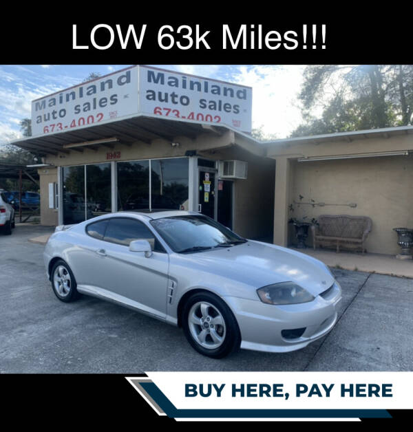 2005 Hyundai Tiburon for sale at Mainland Auto Sales Inc in Daytona Beach FL